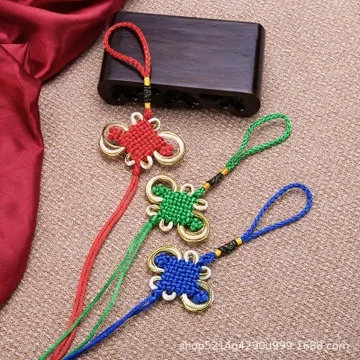 10 шт. китайская кисточка ручной работы с узлом подвеска ремесла китайские