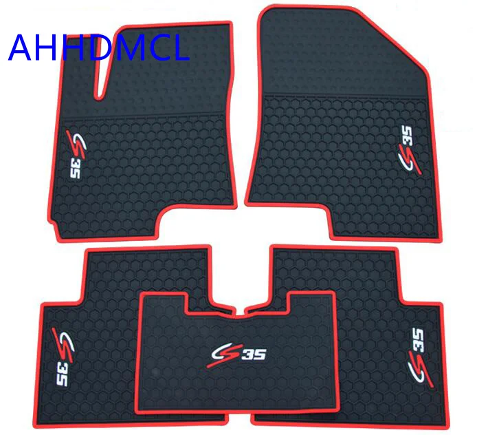 Автомобильные резиновые коврики Нескользящие ковры коврик для ног под заказ