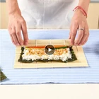 Бамбуковый Коврик для суши, антипригарный ролик для суши, ручной прибор для суши, рисовый онигири, ролики, бамбуковые аксессуары для кухни