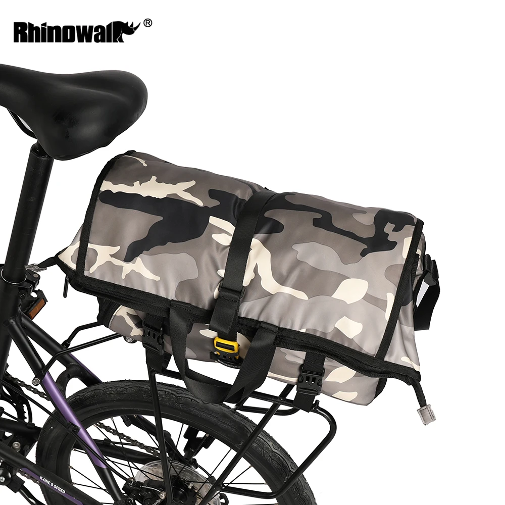 Rhinowalk X2001 30L водонепроницаемая сумка почтовая заднее сиденье для велосипеда