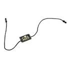 Печать логотипа на заказ, Подарочная пластиковая подвесная бирка с веревкой