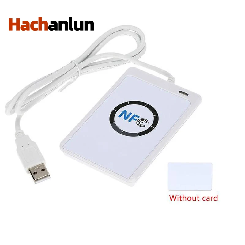 RFID Smart Card Reader Writer Copier Duplicator Scrivibile Copia USB S50 13.56mhz ISO/IEC18092 NFC ACR122U Dropship