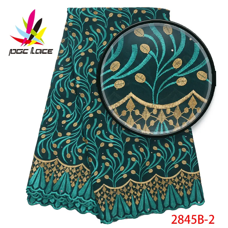 Африканская сухая кружевная ткань швейцарская вуаль с камнями хлопковая