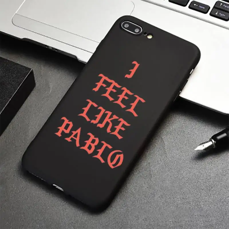 

Kanye PABLO Color text pattern Phone Case for iPhone 12 11 mini pro XS MAX 8 7 6 6S Plus X 5S SE 2020 XR