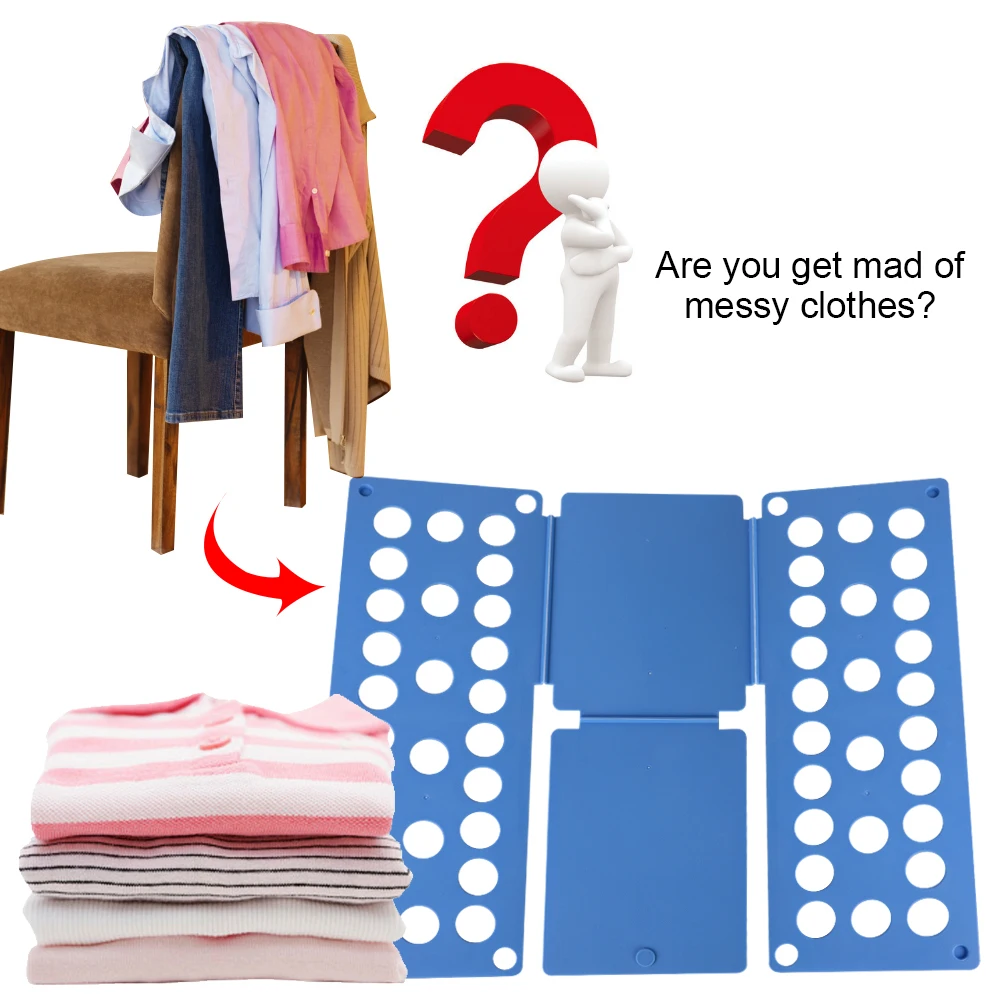 Качественные регулируемые складные футболки Magic Clothes Folder джемперы органайзер