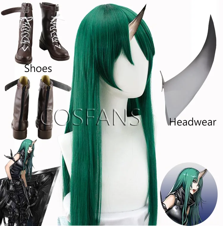 Wig Shoes Hairpin Cosplay Costume Headwear Hair Clip Props Halloween Accessories Wig Shoes