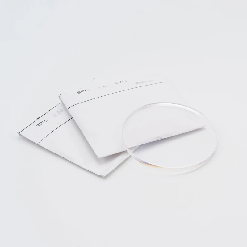 Фотохромные линзы для зрения диоптрийные оптические по рецепту близорукости