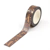 NEW 1 Roll 10M Diary decorating Foil Diamond Moon Stars and Leaves DIY  Journal Adhesive Masking Tape Cute Stationery 6
