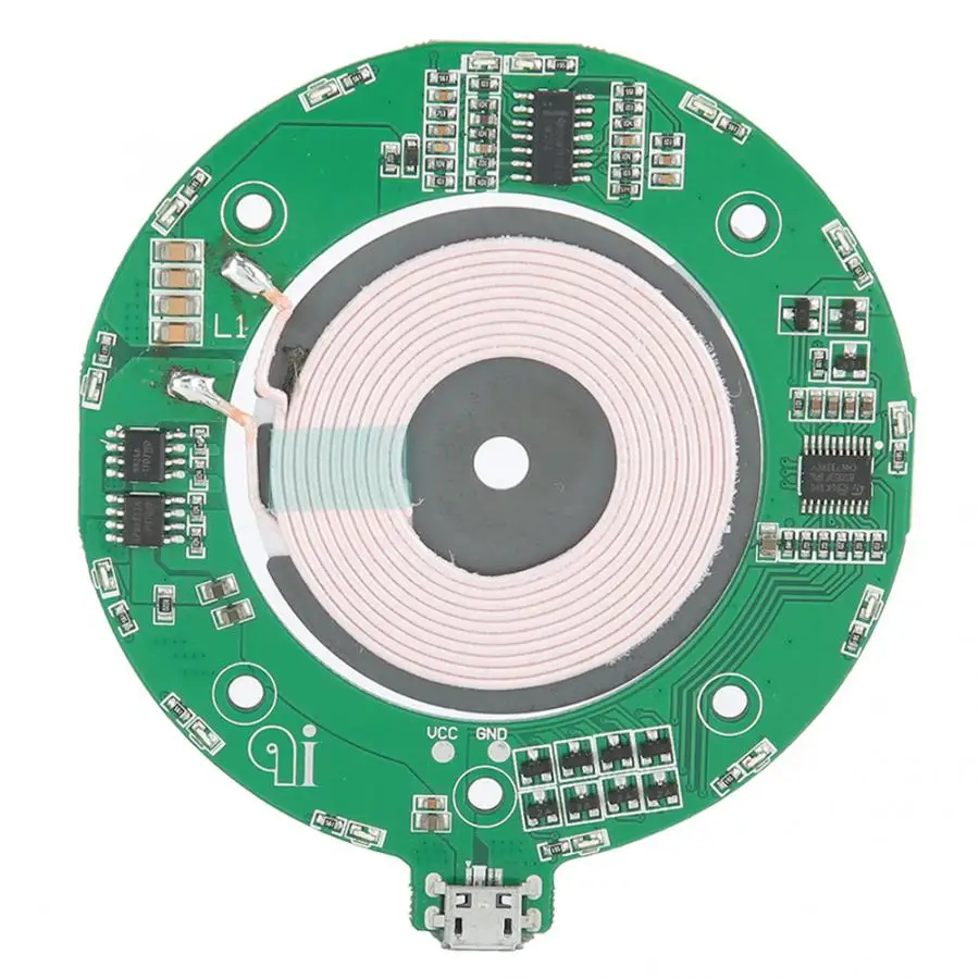 U7PCBA + мобильный телефон с катушкой беспроводное зарядное устройство Qi 10 мм радиус
