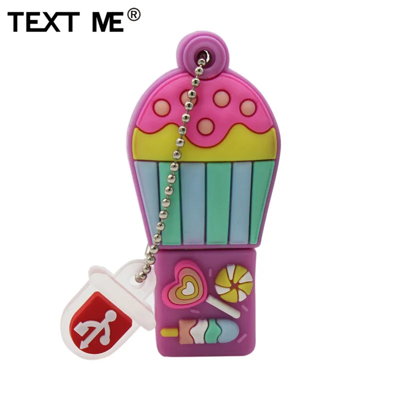 TEXT ME 64GB мультфильм Единорог воздушный шар стиль usb флэш-накопитель usb 2,0 4GB 8GB 16GB 32GB флешка, подарок