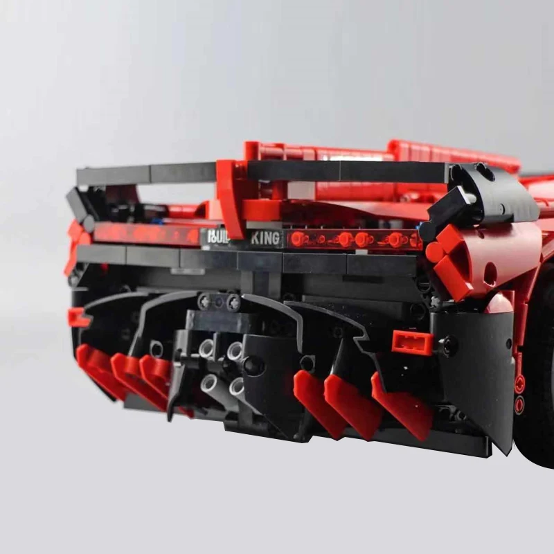 Technic 13079 приложение RC автомобиль MOC-10559 Veneno Roadster с функцией двигателя строительные блоки кирпичики игрушки подарок для детей