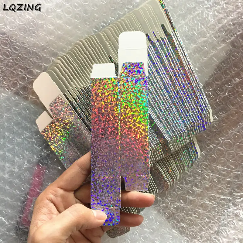 20 шт. лазерная бумага маленькая подарочная упаковочная коробка звезда крафт