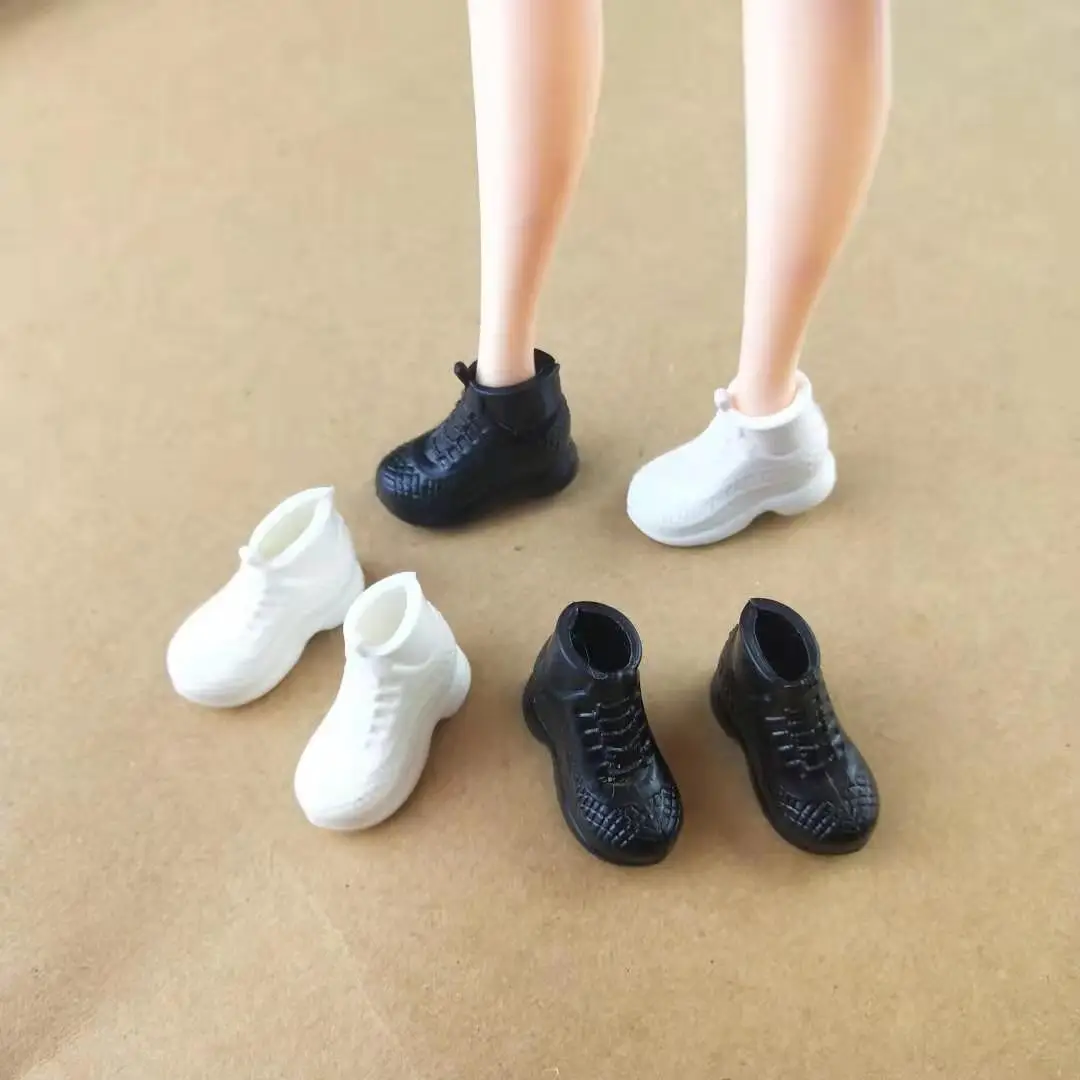 6 Pairs/lot Fashion Sneakers GYM Shoes for Barbie Doll Shoes 11.5" Dolls Accessories Kids & Baby DIY Toys for Girls Gift 1/6 BJD