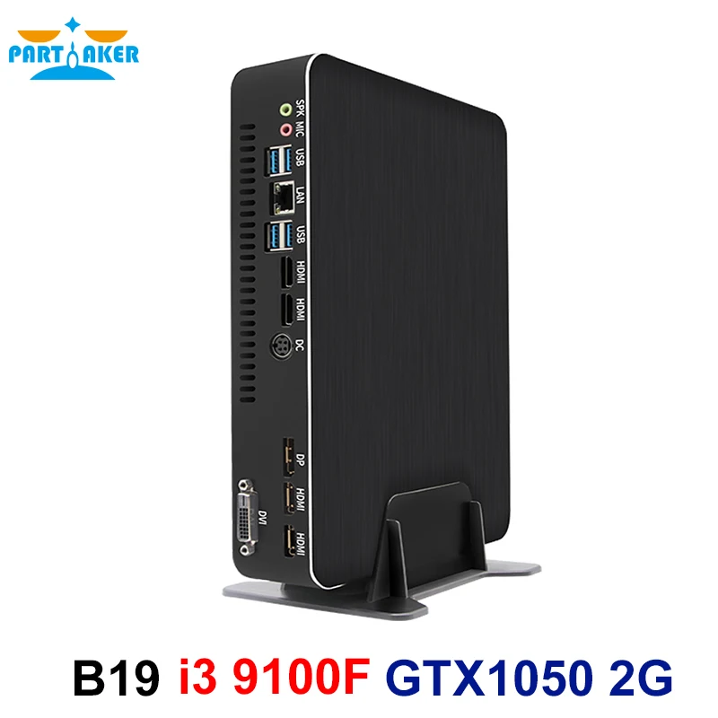 Причастник игровой компьютер i3 9100F GTX1050 2 Гб выделенная карта мини ПК настольный *