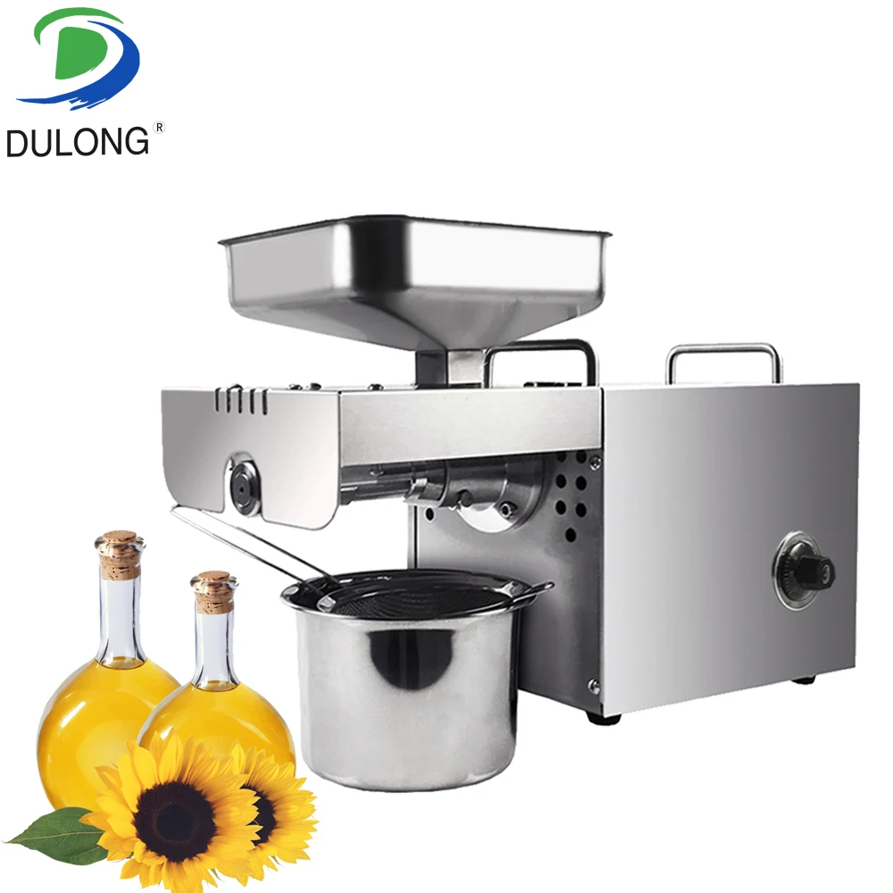 Dulong мини пресс-машина для масла винтовой холодный пресс-пресс арахисового из