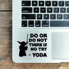 Мастер вдохновил Цитата наклейка для ноутбука Macbook Air Pro Retina 11, 12, 13, 15 дюймов Mac Book кожи Виниловый фон для ноутбука HP трекпад наклейка