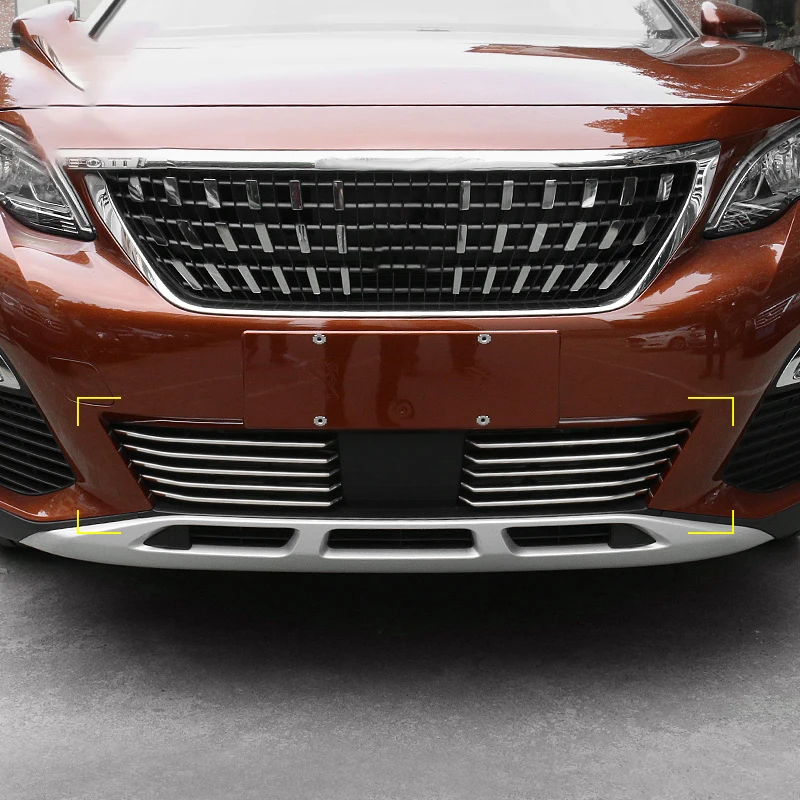 Автомобильная Передняя головка из нержавеющей стали гоночные решетки нижняя