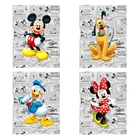 Алмазная 5d картина сделай сам, вышивка Дональд, Дак, Микки и Минни Маус, мозаика для вышивки крестиком, хобби, ручная работа, художественный подарок