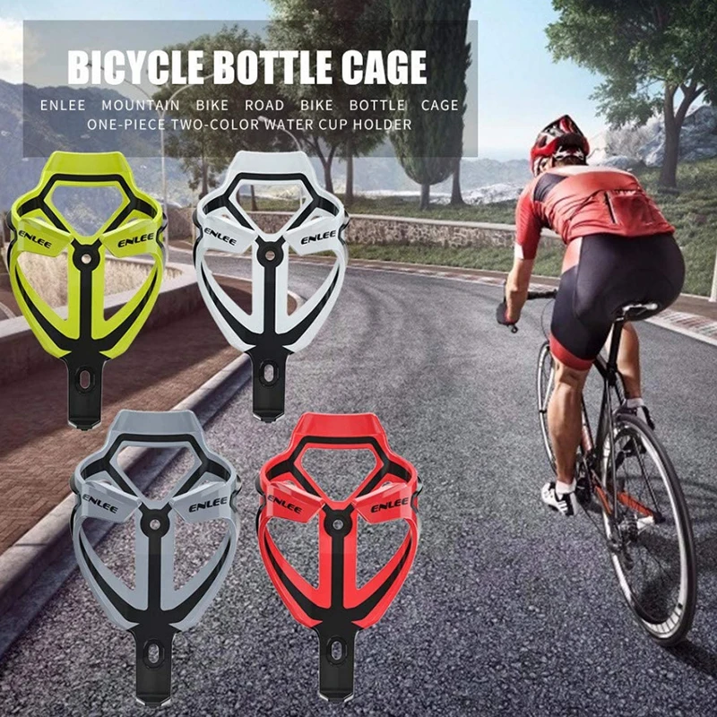 

Newly Water Bottle Cages Basic Bike Bicycle Alloy Aluminum Lightweight Water Bottle Holder Brackets Easy to Install