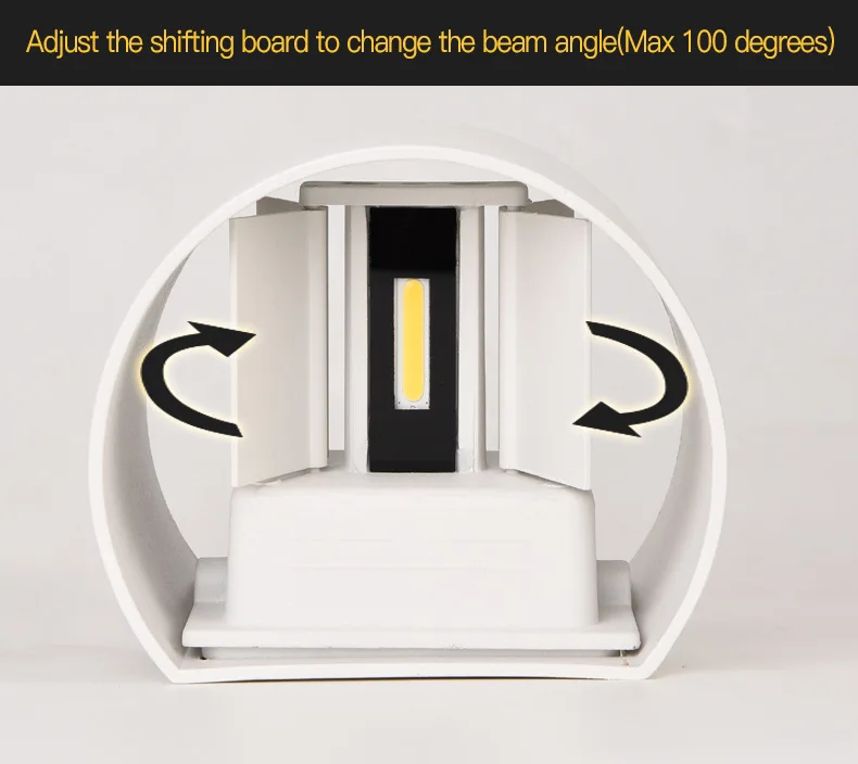 Уличный светильник ing уличный светодиодный настенные лампы съемный регулируемый