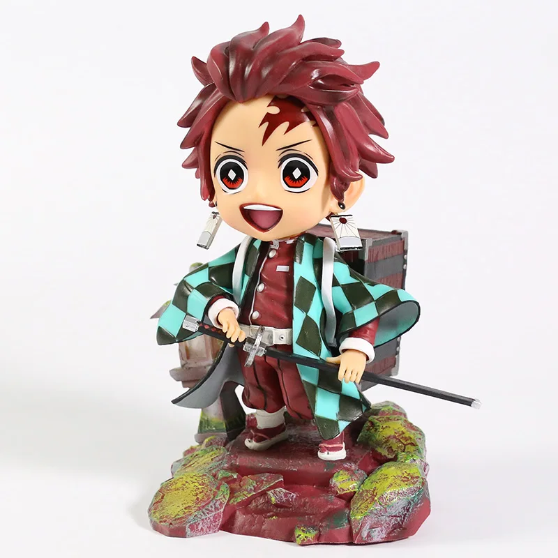 

Demon Slayer Kamado Tanjirou 16cm Kimetsu No Yaiba PVC Figure Model Toy with Light