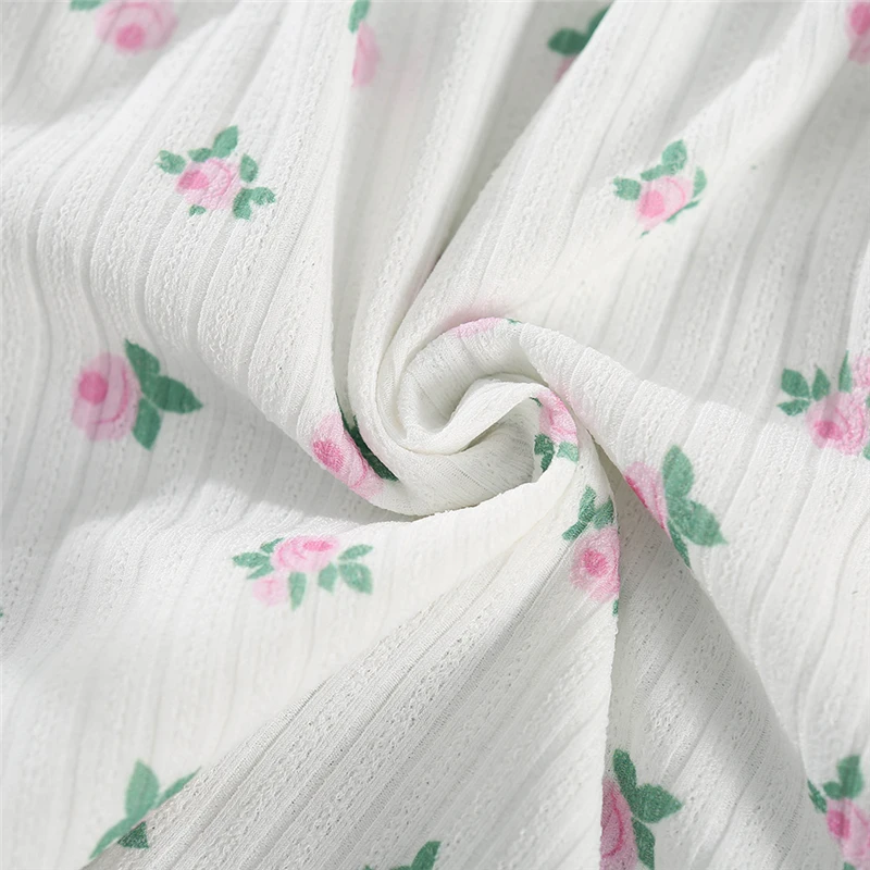 

AIIOU Women Lace Lingerie Sets 2 Pcs Pyjamas Set Women Underwear Soft Sleepwear Floral Print Sexy Female Nightwear Home Service