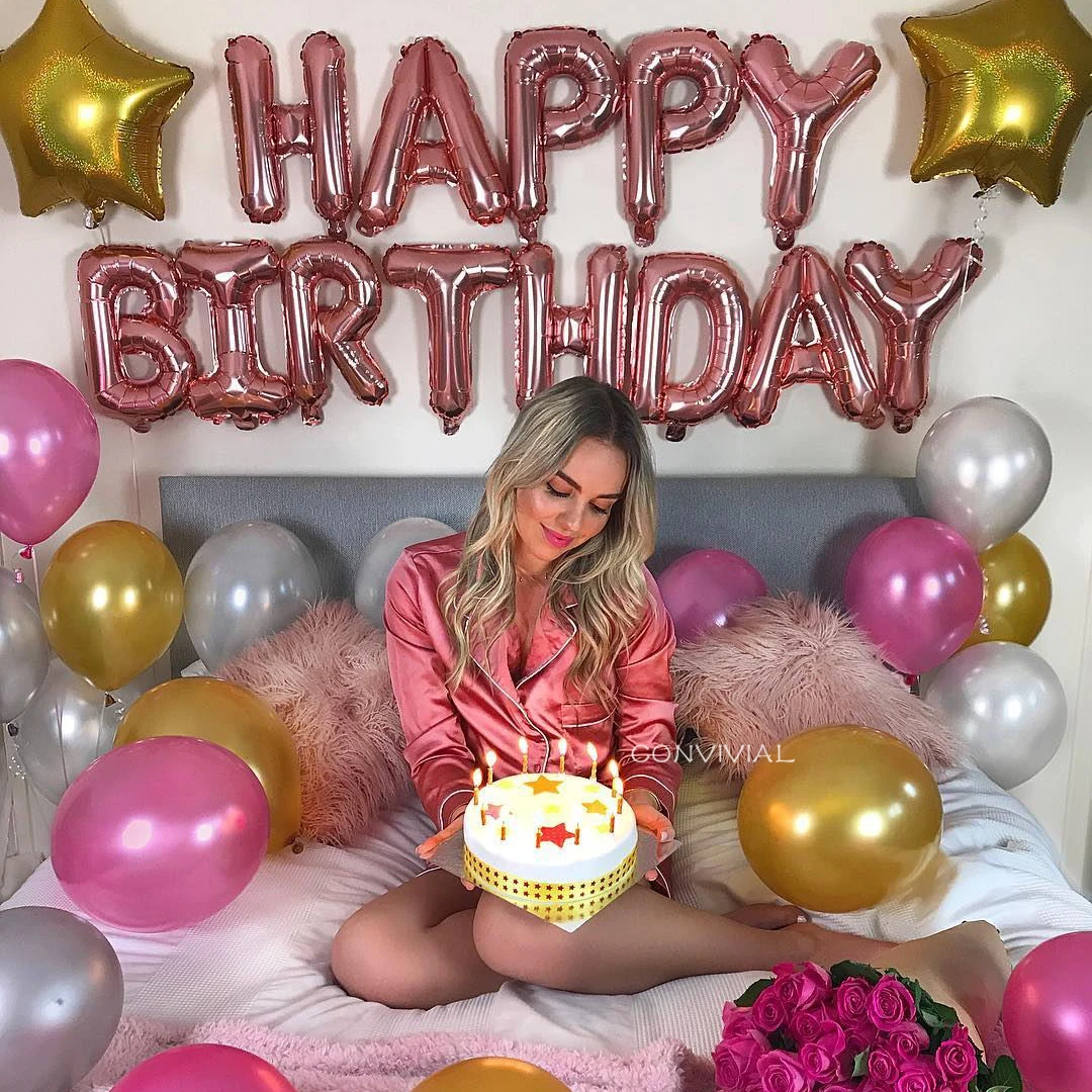 День рождения с шарами