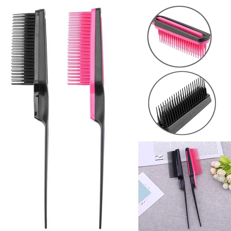 1 шт. острым расческа предотвращает выпадение волос салонная щетка для