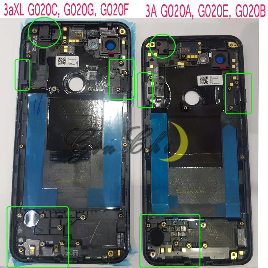 Крышка батарейного отсека для htc Pixel 3A задняя панель Задняя крышка корпуса 3AXL для htc Google Pixel 3A батарея xl Крышка Pixel 3a Крышка батарейного отсека