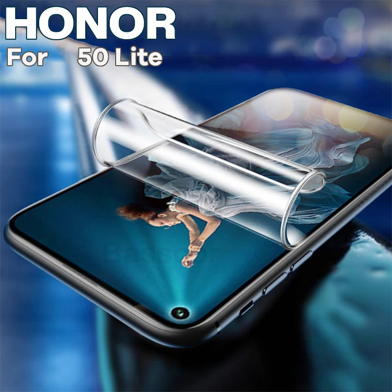 2 pezzi Full Cover Hydrogel pellicola On the protezioni di schermo per Honor 10 20 Lite 8x 9x 50 60 Pro protezioni di schermo per Huawei P30 Pro P20 P40 P50 Lite Non vetro temperato
