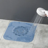 anti clogging floor drain cover anti clogging silicone filter screen household floor drain pad for kitchen bathroom sink