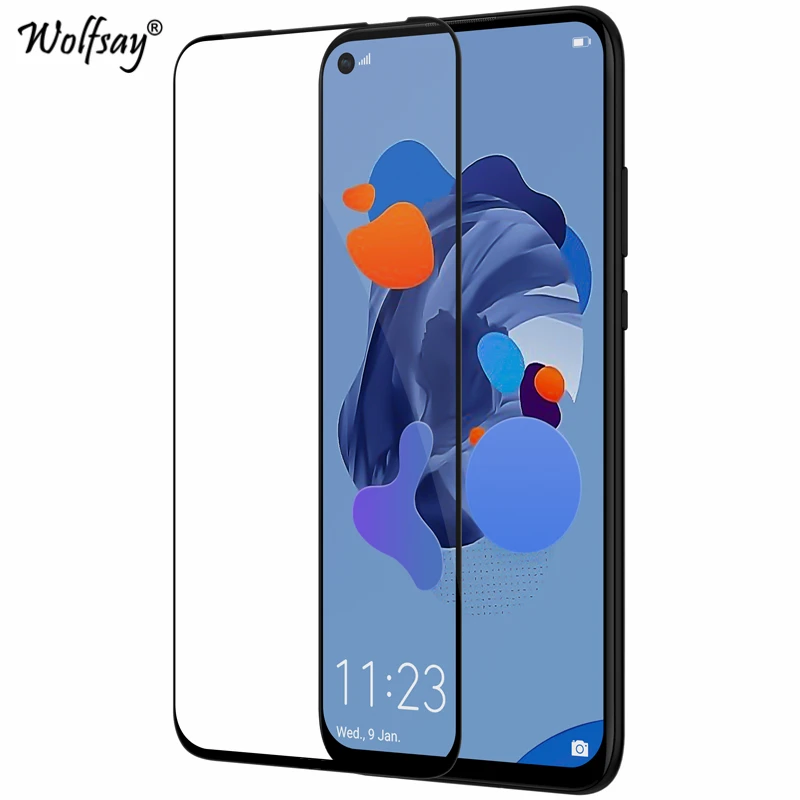 Protector de pantalla de vidrio templado para Huawei Mate 30 Lite, pel&iacute;cula de tel&eacute;fono para Mate 30 Lite, 2 uds.-2