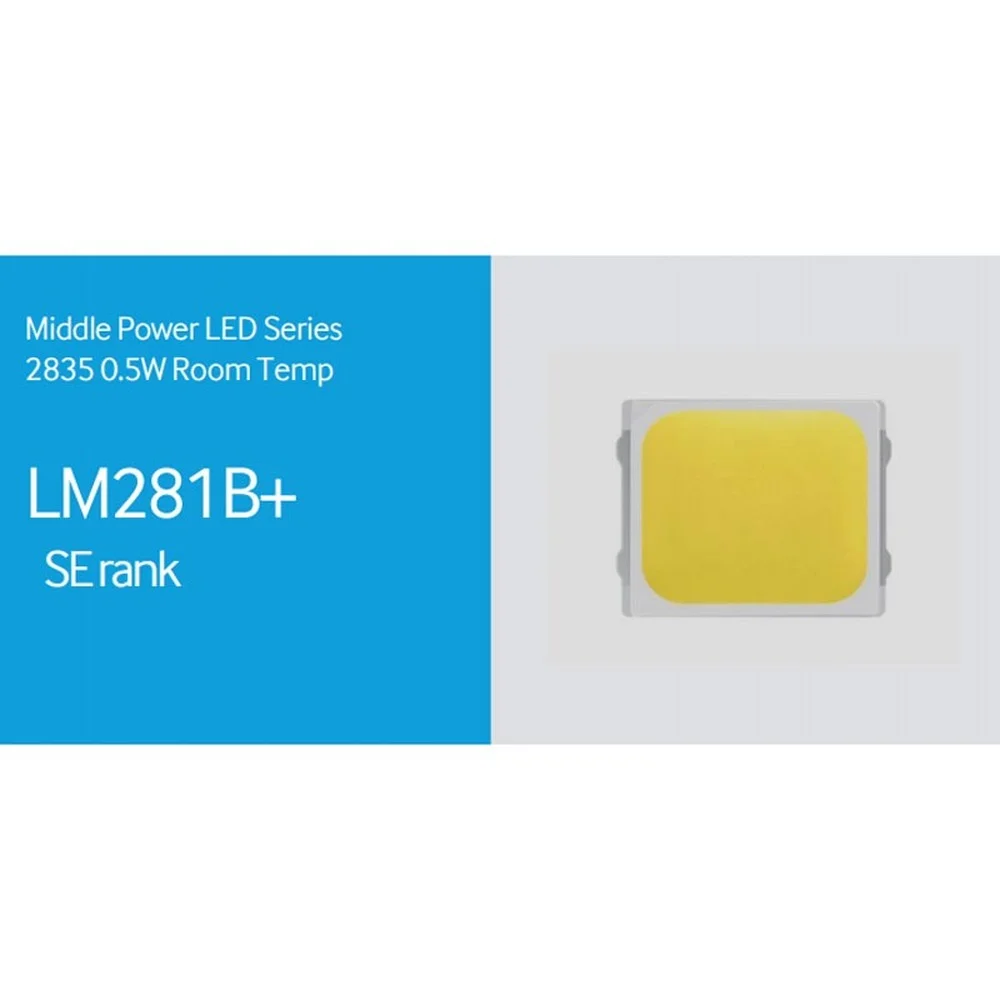 Фитолампа для саженцев светодиодная лампа выращивания растений Samsung LM281B +