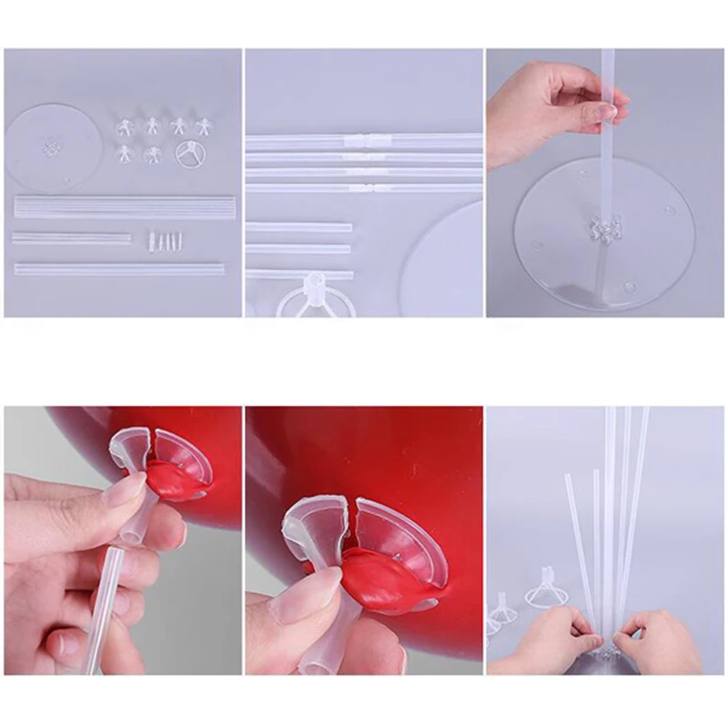 Новый Воздушный шар пластиковый аксессуар подставка держатель для стола чашки