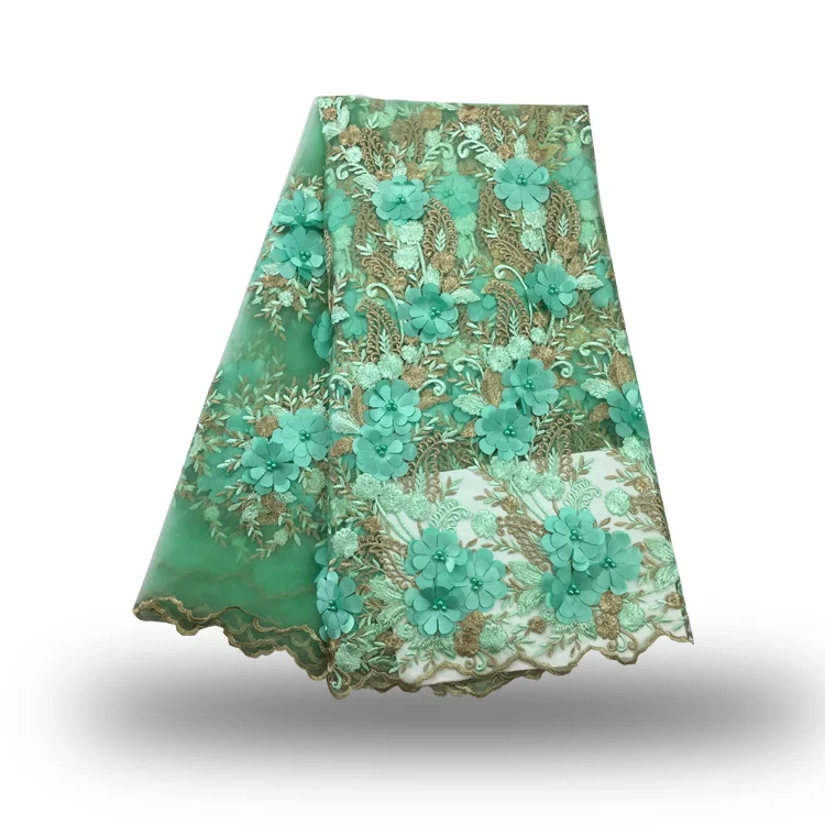 

New Design African Lace Fabric 2020 High Quality Lace African cord Lace Nigerian Lace Fabrics for Dress