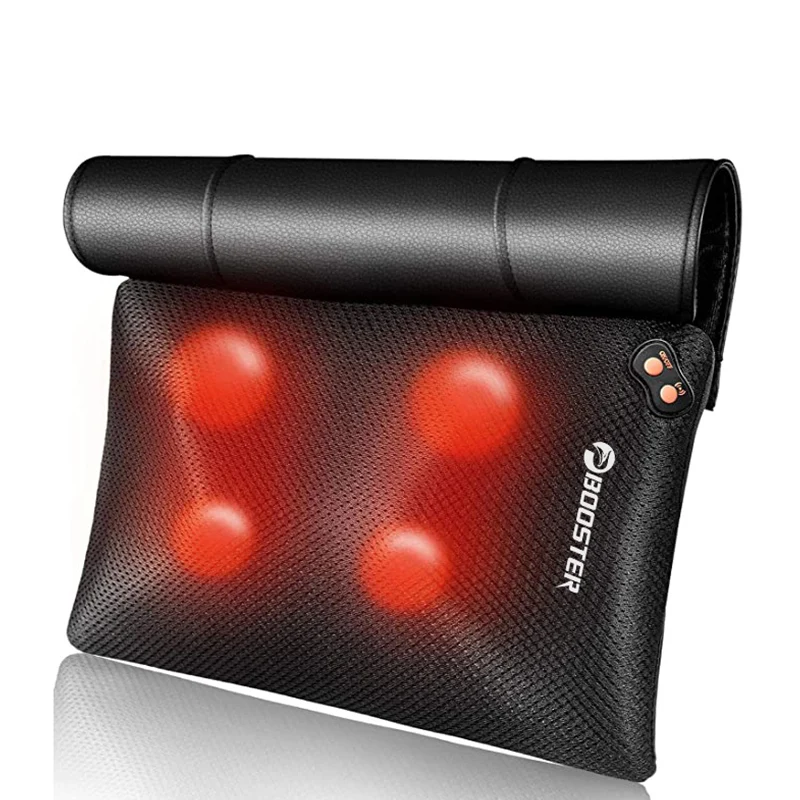 

Electric Back Massager for Neck Back Pain Relief Shiatsu Shoulder Foot Massage Pillow with Heat