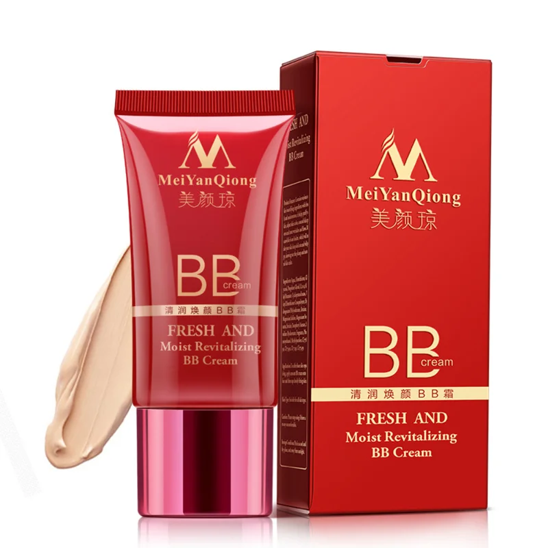 

BB Cream Concealer Waterproof Natural Fresh and Moist Revitalizing BB Cream Makeup Face Care Whitening Compact Foundation TSLM1