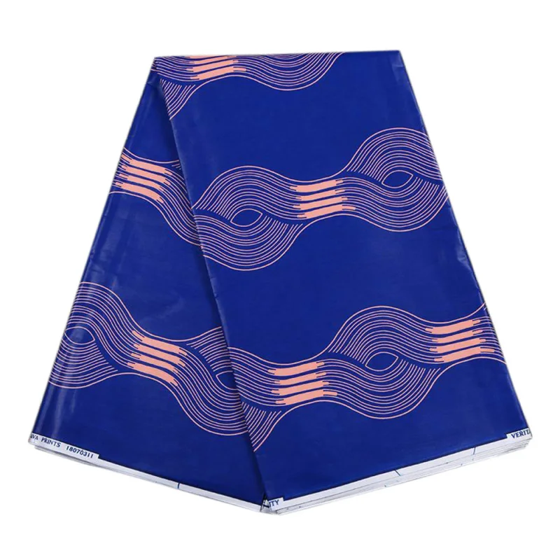 Chzimade 1 ярд Анкара африканская хлопчатобумажная ткань настоящая восковая печать