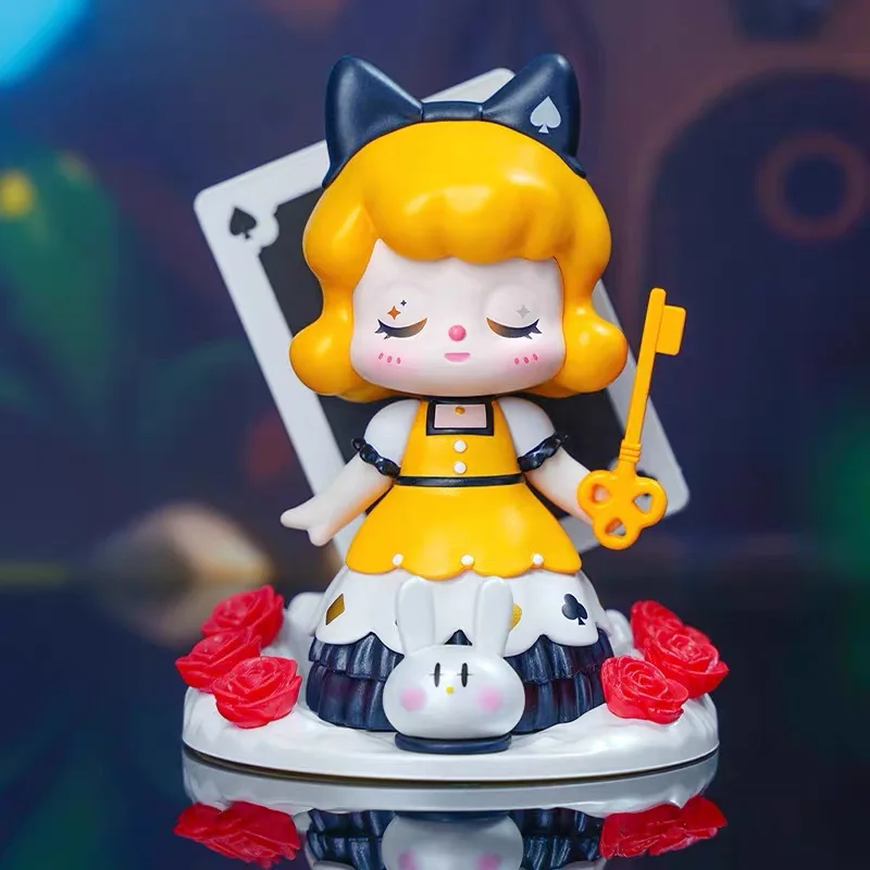 Caja de persiana de la serie Magi Dreamwalking In Wonderland, modelo Original de juguetes de estilo aleatorio, caja sorpresa de regalo de figura de Anime-4