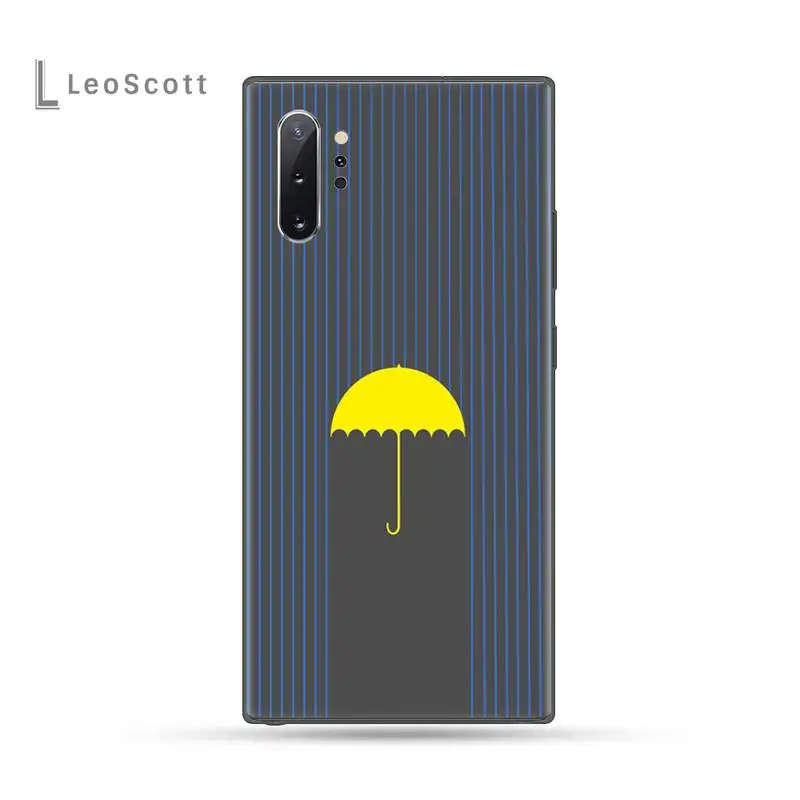 Чехол с надписью how i met your mother для Samsung Galaxy S8 S9 S10 Plus Lite S10E Note 3 4 5 6 7 8 9 10