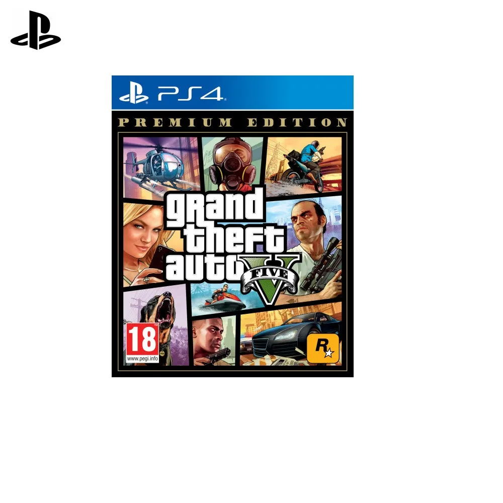 Игра для Sony PlayStation 4 Grand Theft Auto V. Premium Edition (русские субтитры)|Игры консолей| |