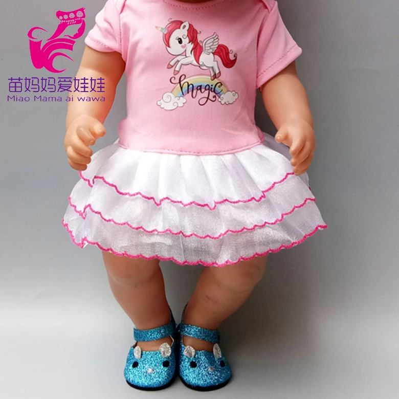 Одежда для новорожденных Детская кукла штаны рубашка юбка пачка 18 &quot45 см