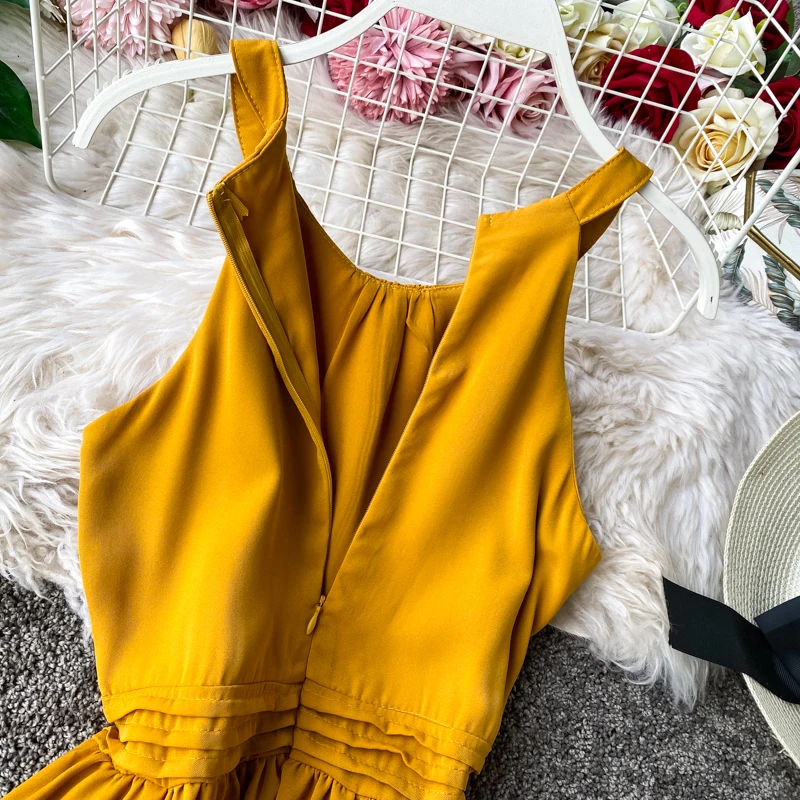 

Women 's Summer Dress Ladies Sleeveless Elegant Long dress 2020 fashion Sexy Vestidos Plus Size Beach Party Dresses