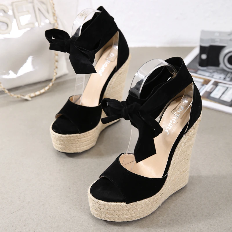 MONMOIRA/плетеные женские туфли на танкетке в винтажном стиле женская обувь толстом