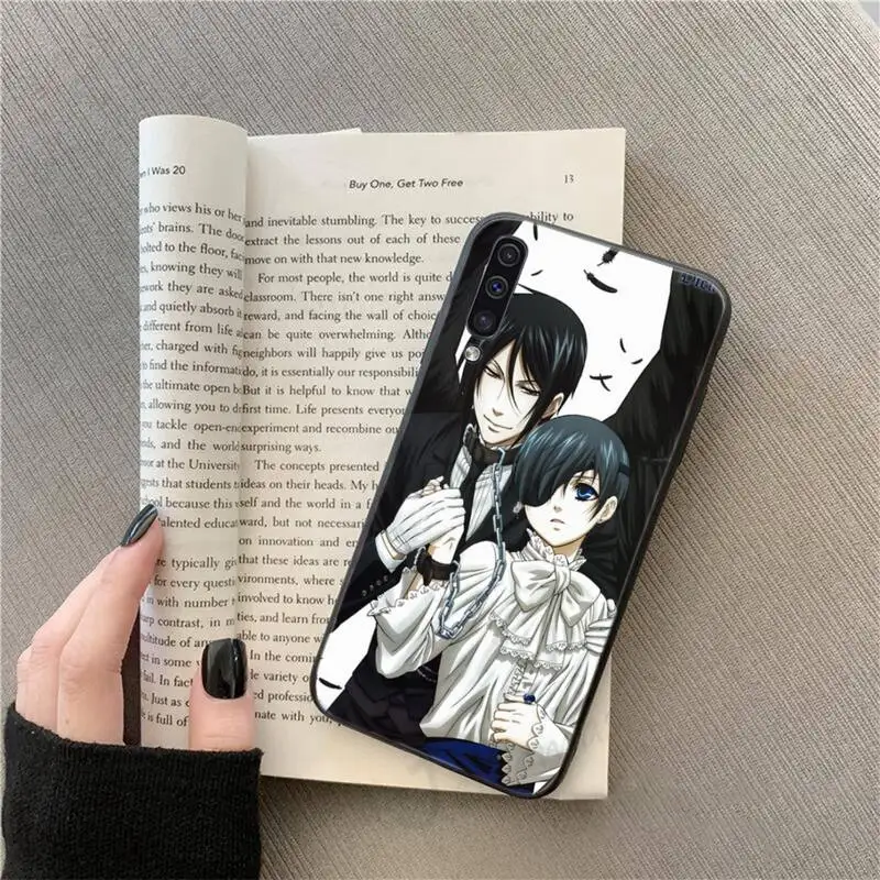 

Hot Black Butler anime manga Phone Case For Samsung galaxy S 9 10 20 A 10 21 30 31 40 50 51 71 s note 20 j 4 2018 plus