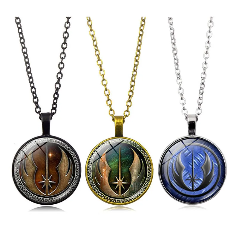 Ожерелье в стиле Звездных войн винтажные украшения панк и джедаев вдохновленные