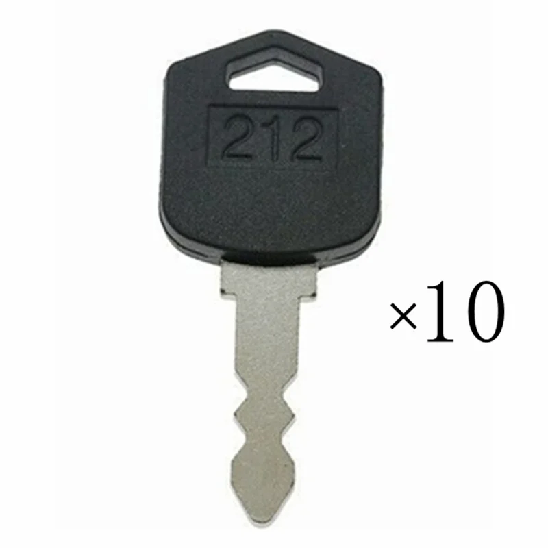 10pc Key For Doosan For Daewoo Forklift Skid Steer 212 D554212