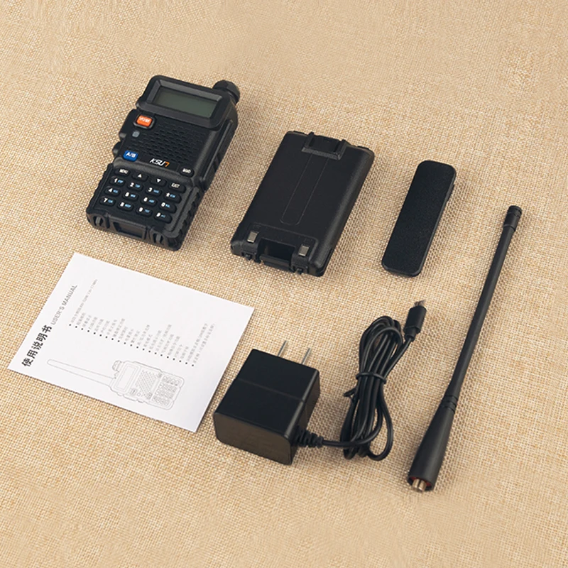 Радиостанция KSUN UV5R B VHF UHF 136 174 и 400 520 МГц двухсторонний радиопередатчик рация UV