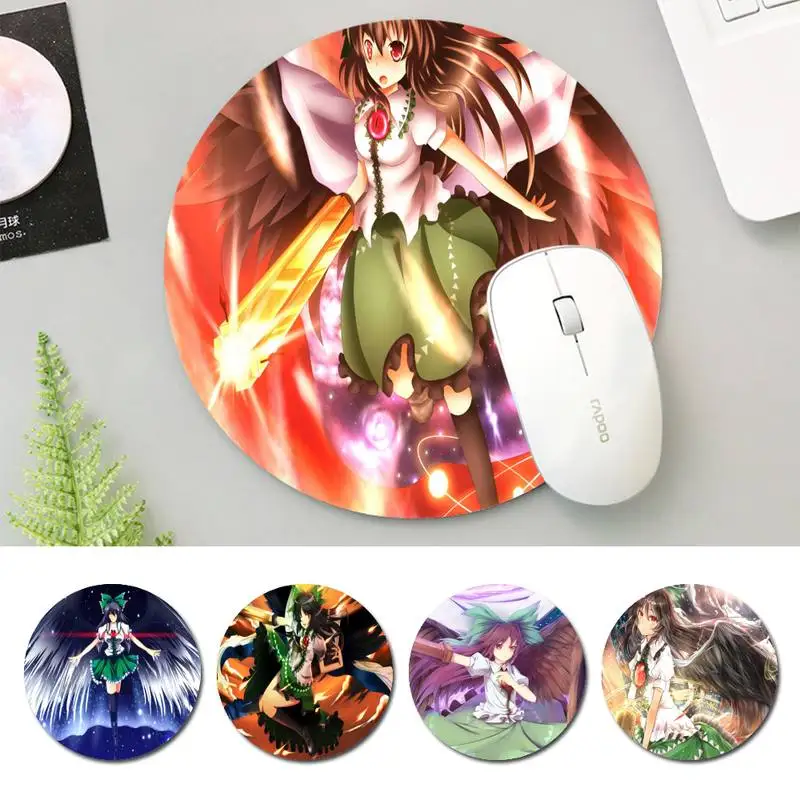 

Горячая Распродажа, офисный коврик с крыльями от Reiuji Utsuho Touhou, резиновый коврик для мыши для семейных игроков и ноутбуков, коврик для мыши, ко...