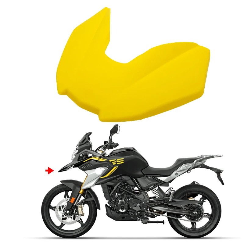 

For BMW G310GS G310 GS G 310GS 2017 2018 2019 2020 2021 Motorcycle Front Nose wing tip Fairing Beak Guard Protector Black Yellow